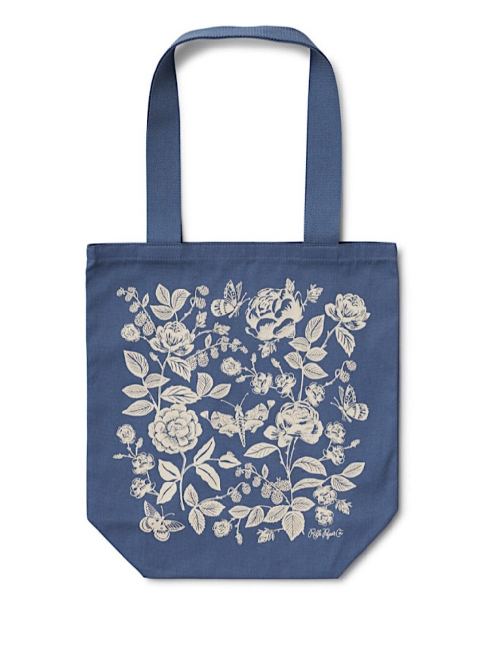 NWT Rifle Paper Co. English Rose Canvas Tote